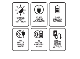 Hybrid LED Tripod Work Light - L002916 work light Canada | SHOPRO Professional